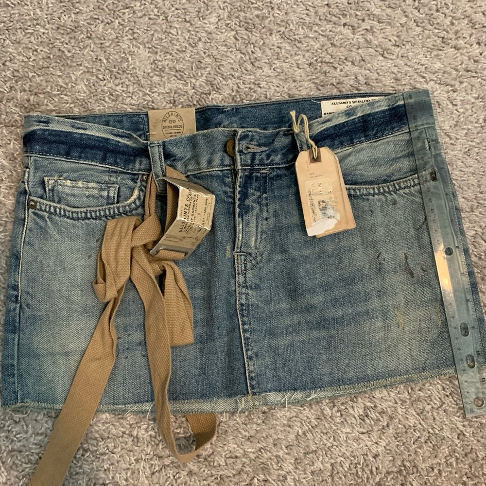 All Saints Bartley Mini Skirt